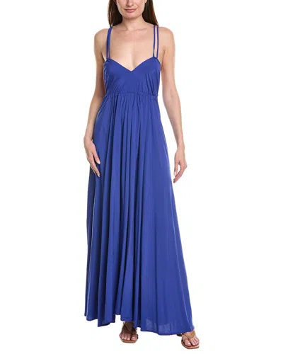 Anna Kay Manta Maxi Dress In Blue