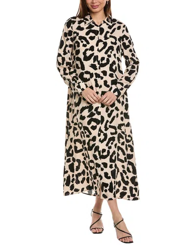 Anna Kay Marbella Shirtdress In Beige