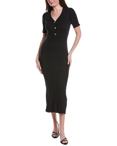 Anna Kay Marianna Midi Dress In Black