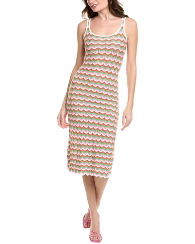 Anna Kay Mariolla Midi Dress In Red