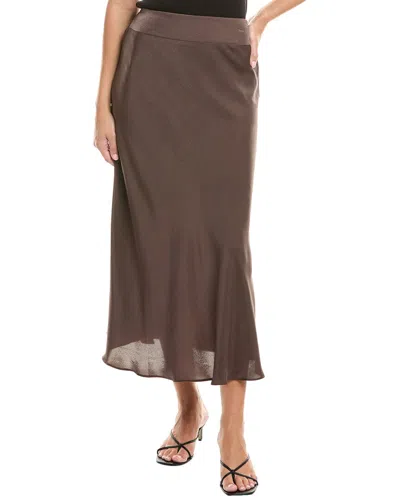 Anna Kay Maxi Skirt In Brown