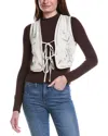 Anna Kay Meryle Vest In Tan