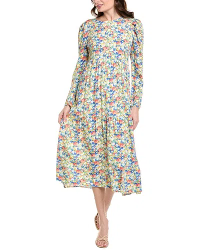 Anna Kay Miami Magic Midi Dress In Blue