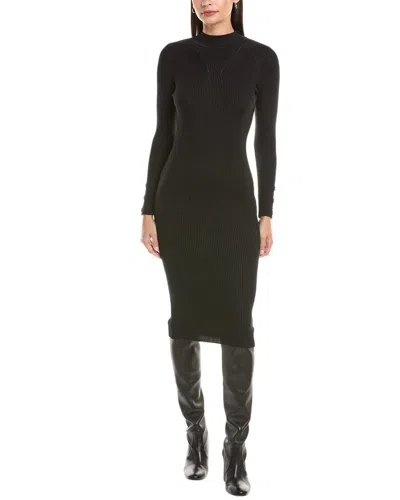 Anna Kay Midi Dress In Black