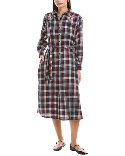 Anna Kay Midi Dress In Multi
