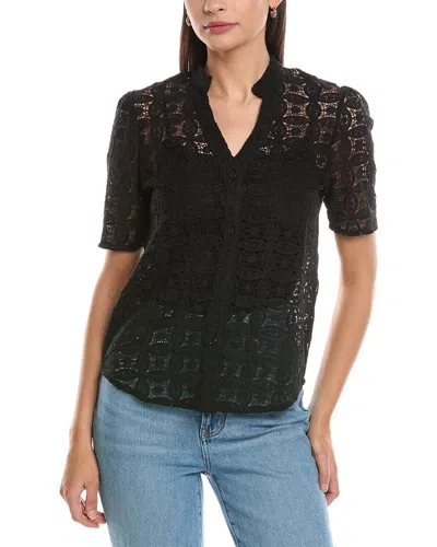 Anna Kay Milliete Lace Blouse In Black