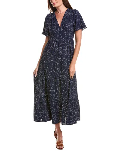 Anna Kay Morises Dress In Blue