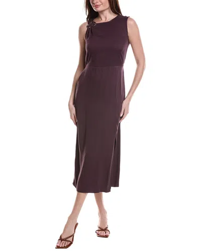 Anna Kay Mystral Midi Dress In Black