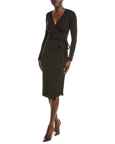 Anna Kay Nakam Wrap Dress In Black
