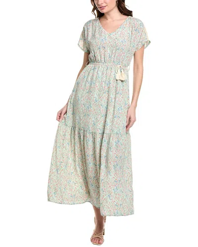Anna Kay Norah Midi Dress In Blue
