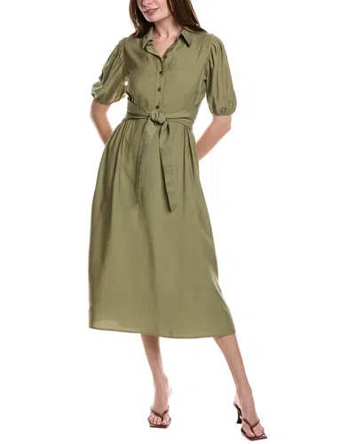 Anna Kay Odouna Midi Dress In Green