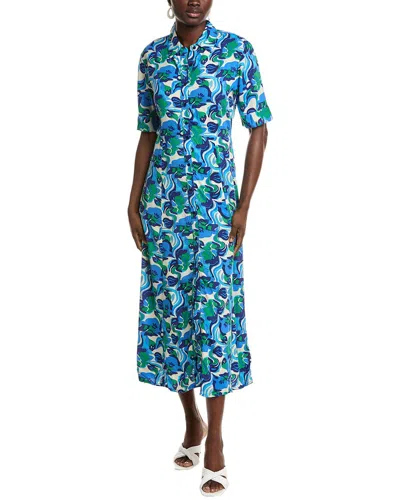 Anna Kay Oh Vienna Shirtdress In Green