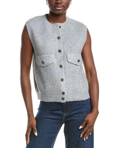 Anna Kay Olexanna Vest In Gray
