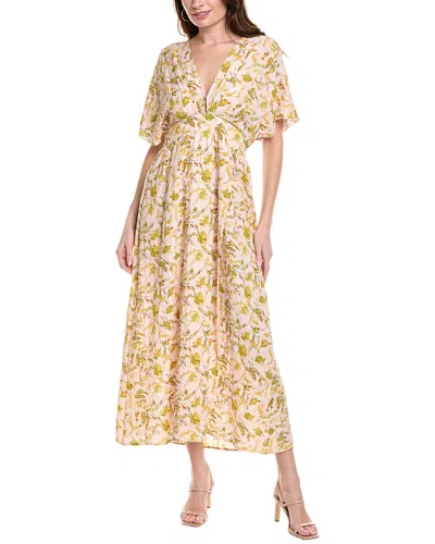 Anna Kay Oumany Midi Dress In Pink