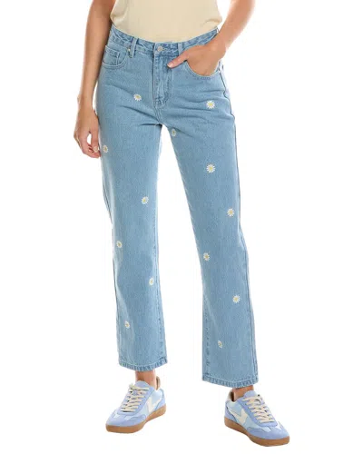 Anna Kay Ozzie Straight Jean In Multi