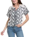 Shop Anna Kay Papillon Blouse In Blue