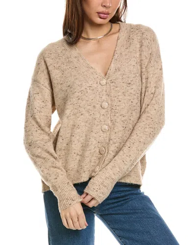 Anna Kay Papillon Cashmere-blend Cardigan In Beige