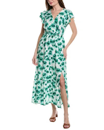 Anna Kay Peacock Midi Dress In Green