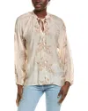 Shop Anna Kay Peter Pan Blouse In White