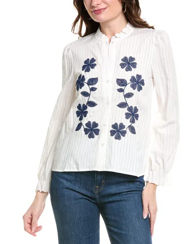 Anna Kay Philippa Blouse In White
