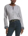 Anna Kay Pia Cardigan In Gray