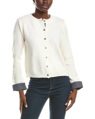 Anna Kay Pia Cardigan In White
