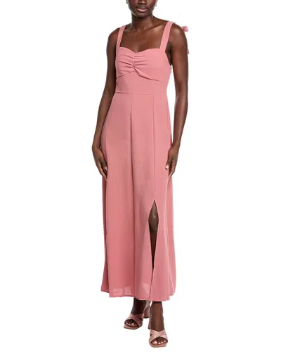 Anna Kay Pilar Midi Dress In Pink