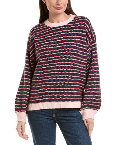 Anna Kay Pome Pullover In Blue