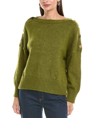 Anna Kay Pullover In Green