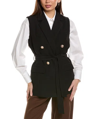 Anna Kay Queen Vest In Black