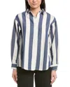 Anna Kay Rhythm Top In Blue