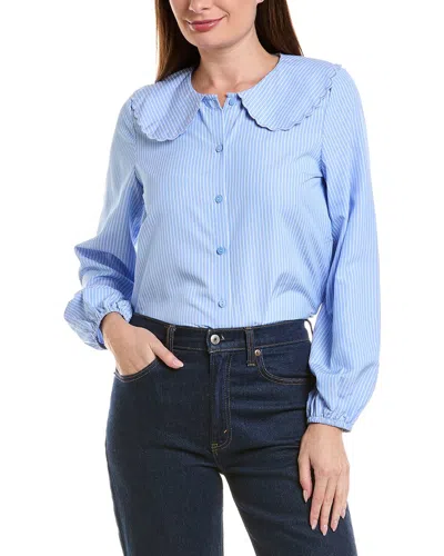 Anna Kay Rodie Blouse In Blue