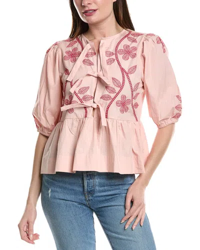 Anna Kay Santaya Top In Pink