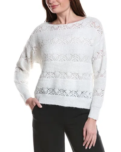 Anna Kay Seonaly Cashmere-blend Blouse In White