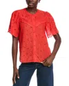 Anna Kay Siloe Top In Red