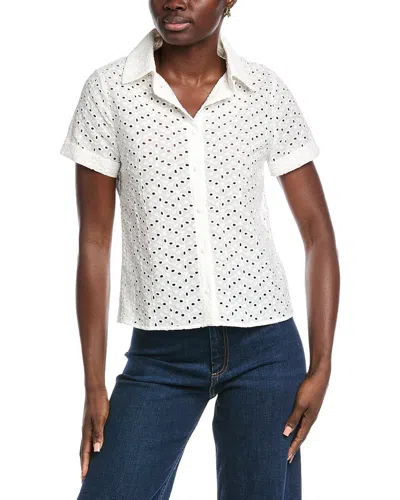 Anna Kay Simay Top In White