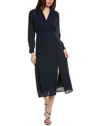 Anna Kay Simone Midi Dress In Blue