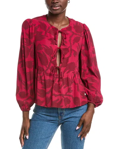 Anna Kay Singari Blouse In Red