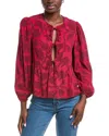 Anna Kay Singari Blouse In Red
