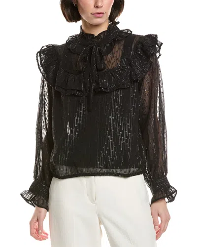 Anna Kay Soelle Blouse In Black