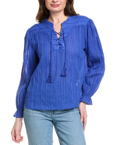 Anna Kay Sojany Blouse In Blue