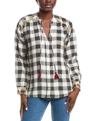 Anna Kay Solane Blouse In White