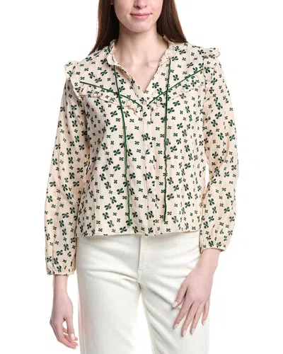 Anna Kay Solimar Lace Top In Neutral