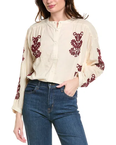Anna Kay Somalina Blouse In White