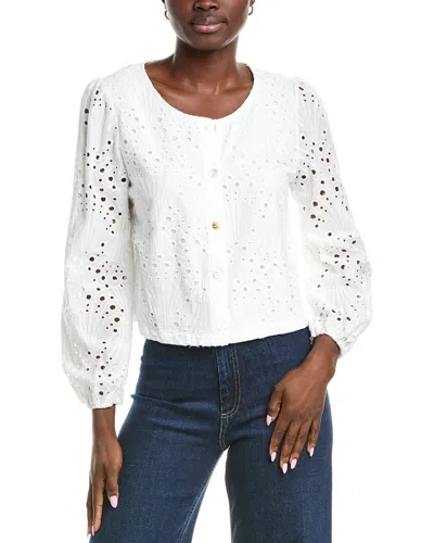 Anna Kay Sonela Blouse In White