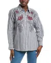 Anna Kay Sorlande Blouse In Gray