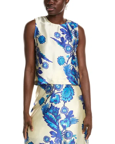 Anna Kay Sounay Top In Blue