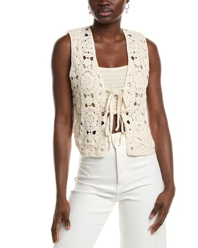 Anna Kay Springfileds Vest In Sand
