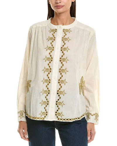 Anna Kay Stevania Blouse In Neutral