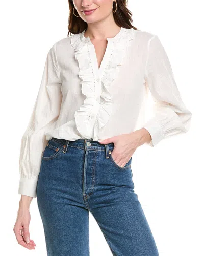 Anna Kay Stolia Blouse In White